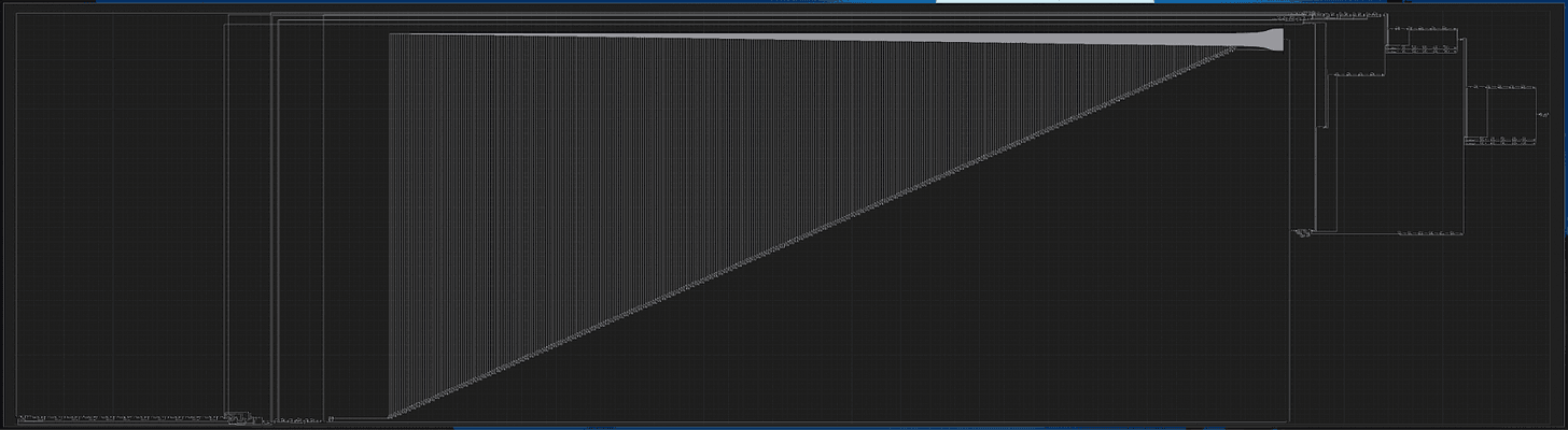Kokoro Model is so complicated that you have to zoom out 50x to see the whole model in Xcode